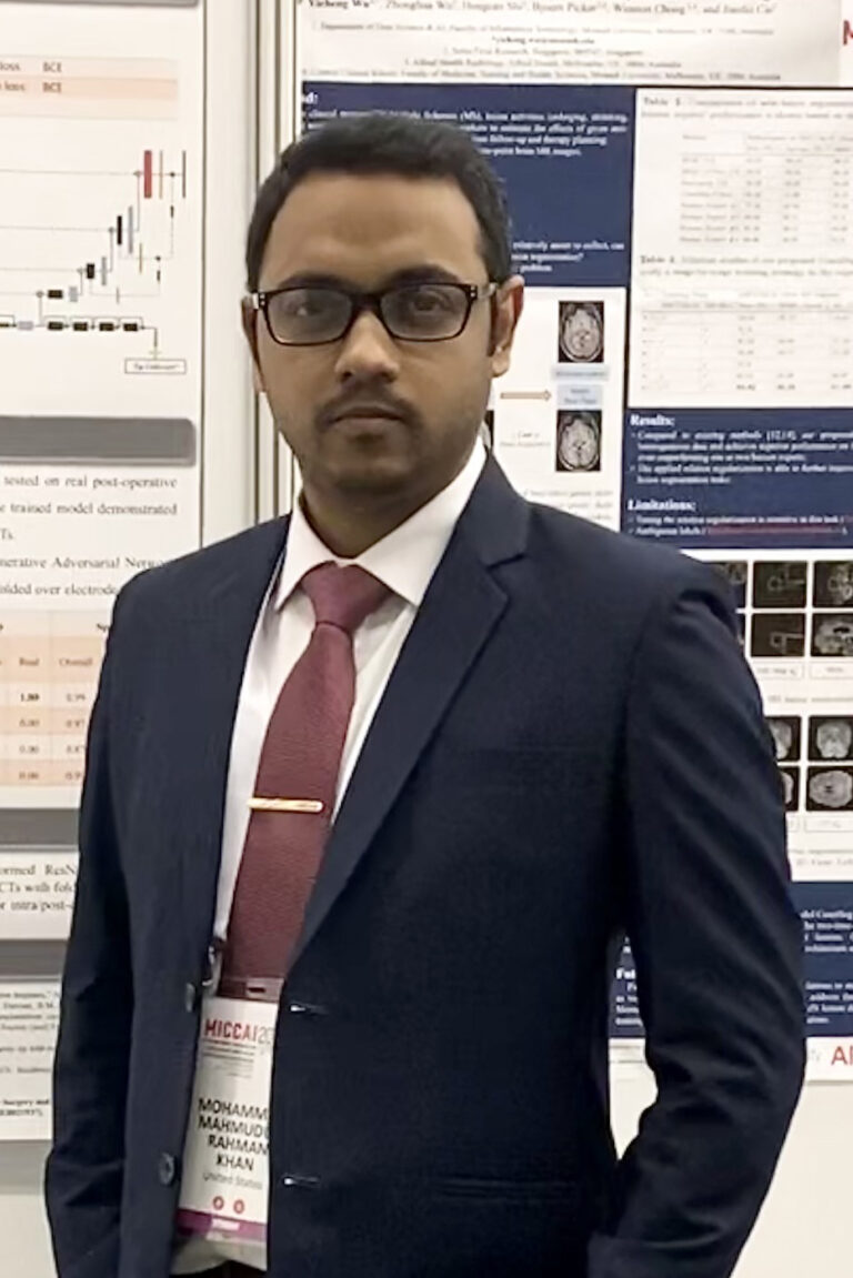 Dr. Dr. Mohammad Mahmudur Rahman Khan, Assistant Professor of Computer Science and Data Science