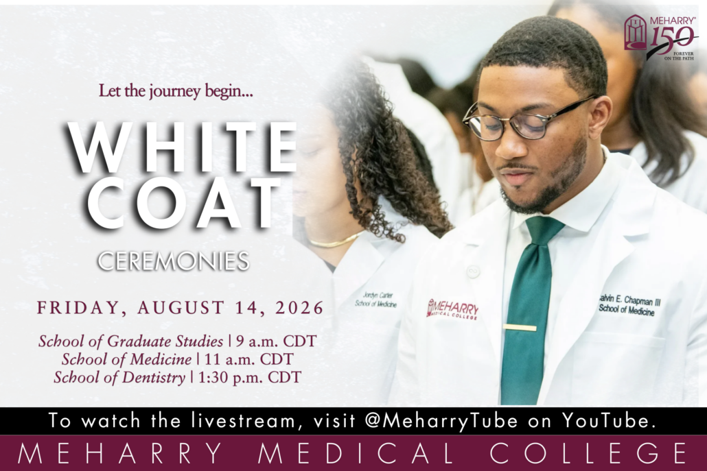 White coat ceremonies Event on Friday August 14th 2026